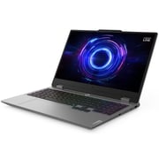 Lenovo LOQ 15IRX10 Gaming (2025) Laptop - 13th Gen / Intel Core i7-13650HX / 15.6inch FHD / 512GB SSD / 24GB RAM / 8GB NVIDIA GeForce RTX 5060 Graphics / Windows 11 Home / English & Arabic Keyboard / Luna Grey / Middle East Version - [83JE004FAX]