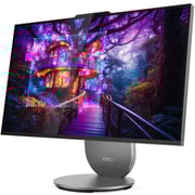 Lenovo Yoga 27IAH10 All-in-One (2025) Desktop - 2nd Series / Intel Core Ultra i7-255H / 27inch FHD / 1TB SSD / 16GB RAM / Shared Intel Arc 140T Graphics / Windows 11 Home / English & Arabic Keybaord / Luna Grey / Middle East Version - [F0J2001TAX]