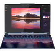 Lenovo Yoga Book 9 14IAH10 2-in-1 Convertible (2025) Laptop - 2nd Series / Intel Core Ultra 9-285H / 14inch 2.8K / 1TB SSD / 32GB RAM / Shared Intel Arc 140T / Windows 11 Home / English & Arabic Keyboard / Tidal Teal / Middle East Version - [83KJ000LAX]