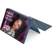 Lenovo Yoga Book 9 14IAH10 2-in-1 Convertible (2025) Laptop - 2nd Series / Intel Core Ultra 9-285H / 14inch 2.8K / 1TB SSD / 32GB RAM / Shared Intel Arc 140T / Windows 11 Home / English & Arabic Keyboard / Tidal Teal / Middle East Version - [83KJ000LAX]