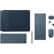 Lenovo Yoga Book 9 14IAH10 2-in-1 Convertible (2025) Laptop - 2nd Series / Intel Core Ultra 9-285H / 14inch 2.8K / 1TB SSD / 32GB RAM / Shared Intel Arc 140T / Windows 11 Home / English & Arabic Keyboard / Tidal Teal / Middle East Version - [83KJ000LAX]