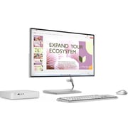Lenovo IdeaCentre 01IRH8 Mini (2025) Desktop - 13th Gen / Intel Core i7-13620H / 512GB SSD / 16GB RAM / Shared Intel UHD Graphics / Windows 11 Home / Cloud Grey / Middle East Version - [90W2009BEV]