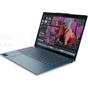 Lenovo Yoga Slim 7 14AKP10 (2025) Copilot+ PC - AMD Ryzen AI 7 350 / 14inch WUXGA / 1TB SSD / 32GB RAM / Shared AMD Radeon 860M Graphics / Windows 11 Home / English & Arabic Keyboard / Tidal Teal / Middle East Version - [83JY002BAX]
