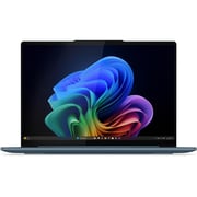 Lenovo Yoga Slim 7 14AKP10 (2025) Copilot+ PC - AMD Ryzen AI 7 350 / 14inch WUXGA / 1TB SSD / 32GB RAM / Shared AMD Radeon 860M Graphics / Windows 11 Home / English & Arabic Keyboard / Tidal Teal / Middle East Version - [83JY002BAX]