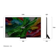 LG 100inch QNED86 QNED 4K Mini LED Smart Television (2025 Model) - 100QNED86A6-AMAG