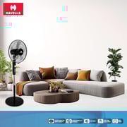 Havells Rigo Pedestal Fan - FOSRGTBLK16021
