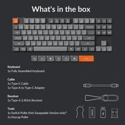 Keychron K1 Max Slim Wireless Keyboard Black - K1M-H1-AR