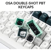 Keychron Q1 HE QMK Wireless Arabic Mechanical Keyboard Shell White - Q1H-P1-AR