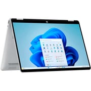 HP OmniBook 5 Flip 2-in-1 Convertible (2024) Laptop - 1st Series / Intel Core 5-120U / 14inch 2K / 512GB SSD / 8GB RAM / Shared Intel Graphics / Windows 11 Home / English Keyboard / Glacier Silver / International Version - [14-FP0013DX]