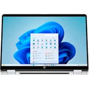 HP OmniBook 5 Flip 2-in-1 Convertible (2024) Laptop - 1st Series / Intel Core 5-120U / 14inch 2K / 512GB SSD / 8GB RAM / Shared Intel Graphics / Windows 11 Home / English Keyboard / Glacier Silver / International Version - [14-FP0013DX]
