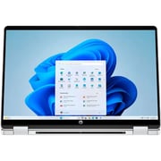 HP OmniBook 5 Flip 2-in-1 Convertible (2024) Laptop - 1st Series / Intel Core 7-150U / 14inch 2K / 512GB SSD / 16GB RAM / Shared Intel Graphics / Windows 11 Home / English Keyboard / Glacier Silver / International Version - [14-FP0023DX]