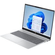 HP OmniBook 5 (2025) Laptop - AMD Ryzen 7-8840U / 16inch 2K / 512GB SSD / 16GB RAM / Shared AMD Radeon 780M Graphics / Windows 11 Home / English & Arabic Keyboard / Glacier Silver / Middle East Version - [16-BC1002NE]