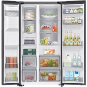 Samsung Side By Side Refrigerator 635L Silver - RS90F66B1FAE