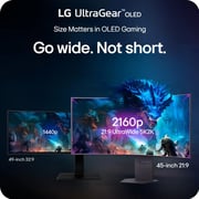 LG UltraGear Ultra HD 5K2K OLED Monitor 45inch - 45GX950A-B