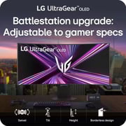 LG UltraGear Ultra HD 5K2K OLED Monitor 45inch - 45GX950A-B
