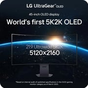LG UltraGear Ultra HD 5K2K OLED Monitor 45inch - 45GX950A-B