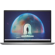 Dell Inspiron 14 (2023) Laptop - 13th Gen / Intel Core i5-1340P / 14inch QHD / 512GB SSD / 16GB RAM / Shared Intel Iris Xe Graphics / Windows 11 Home / English & Arabic Keyboard / Silver / Middle East Version - [INS-5430-2801-SL]