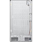 LG InstaView 681L Side By Side Refrigerator, Smart Inverter Black/Steel, GR-X34FFCAB 