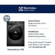 Electrolux UltimateCare 700 Washer And Dryer 10 kg / 7 kg - EWW1043R7SC
