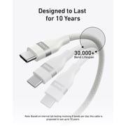 Anker USB-C To USB-C Cable 0.9m White - A82E2H21