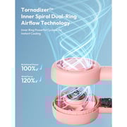 Aecooly Halo 01 Handheld Fan Pink - PB01-PN