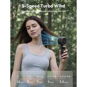 Aecooly Halo 02 Handheld Fan Black - PB02-A