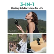 Aecooly Halo 02 Handheld Fan Black - PB02-A