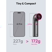 Aecooly Aero Ultra Mini Handheld Fan Grey/Purple - PH03-GP