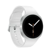 Samsung Galaxy Watch8 (Bluetooth, 40mm) Silver - Middle East Version