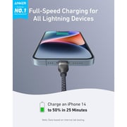 Anker USB-C To Lightning Cable 1.8m Black - A82B2012