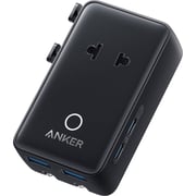 Anker 1 Pc 5-in-1 Travel Adapter Black - A9215311