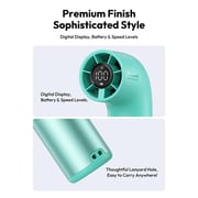 Aecooly Aero Ultra Mini Handheld Fan Alloy Green - PH03-GR