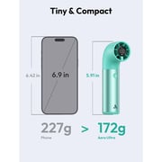 Aecooly Aero Ultra Mini Handheld Fan Alloy Green - PH03-GR