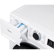 Midea Front Load Washer 8 kg - MF110W80B/W-GCC
