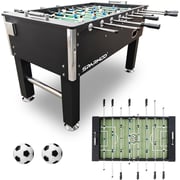 Sparnod Fitness Foosball Table - 138x90cm, MDF Wood, Foldable Design