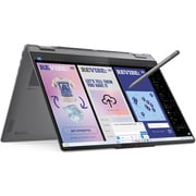 Lenovo Yoga 7 2-in-1 16ILL10 Convertible (2024) AI PC - 2nd Series / Intel Core Ultra 7- 256V / 1TB SSD / 16GB RAM / Shared Intel Arc Graphics 140V Graphics / Windows 11 Home / English Keyboard / Luna Grey / International Version - [83JT0001US]