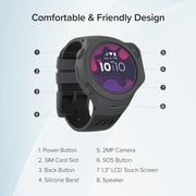 Myfirst Fone R1C Smartwatch Grey - M1-KW1305SA-GY02