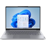 Lenovo ThinkBook 14 Gen 8 (2025) AI PC - 2nd Series / Intel Core Ultra 7-255H / 14inch WUXGA / 1TB SSD / 16GB RAM / Shared Intel Arc 140T Graphics / Windows 11 Pro / English & Arabic Keyboard / Arctic Grey / Middle East Version - [21SJ006GGR]