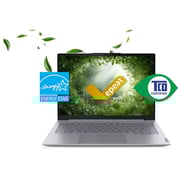 Lenovo ThinkBook 14 Gen 8 (2025) AI PC - 2nd Series / Intel Core Ultra 7-255H / 14inch WUXGA / 1TB SSD / 16GB RAM / Shared Intel Arc 140T Graphics / Windows 11 Pro / English & Arabic Keyboard / Arctic Grey / Middle East Version - [21SJ006GGR]