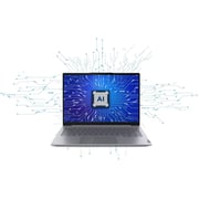 Lenovo ThinkBook 14 Gen 8 (2025) AI PC - 2nd Series / Intel Core Ultra 7-255H / 14inch WUXGA / 1TB SSD / 16GB RAM / Shared Intel Arc 140T Graphics / Windows 11 Pro / English & Arabic Keyboard / Arctic Grey / Middle East Version - [21SJ006GGR]
