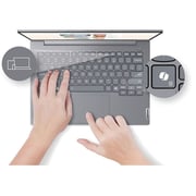 Lenovo ThinkBook 14 Gen 8 (2025) AI PC - 2nd Series / Intel Core Ultra 7-255H / 14inch WUXGA / 1TB SSD / 16GB RAM / Shared Intel Arc 140T Graphics / Windows 11 Pro / English & Arabic Keyboard / Arctic Grey / Middle East Version - [21SJ006GGR]