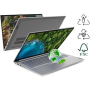 Lenovo ThinkBook 16 Gen 8 (2025) AI PC - 2nd Series / Intel Core Ultra 7-255H / 16inch WUXGA / 1TB SSD / 16GB RAM / Shared Intel Arc 140T Graphics / Windows 11 Pro / English & Arabic Keyboard / Arctic Grey / Middle East Version - [21SK001GGR]