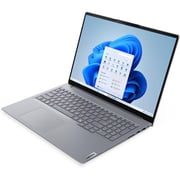 Lenovo ThinkBook 16 Gen 8 (2025) AI PC - 2nd Series / Intel Core Ultra 7-255H / 16inch WUXGA / 1TB SSD / 16GB RAM / Shared Intel Arc 140T Graphics / Windows 11 Pro / English & Arabic Keyboard / Arctic Grey / Middle East Version - [21SK001GGR]