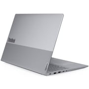 Lenovo ThinkBook 16 Gen 8 (2025) AI PC - 2nd Series / Intel Core Ultra 7-255H / 16inch WUXGA / 1TB SSD / 16GB RAM / Shared Intel Arc 140T Graphics / Windows 11 Pro / English & Arabic Keyboard / Arctic Grey / Middle East Version - [21SK001GGR]
