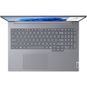 Lenovo ThinkBook 16 Gen 8 (2025) AI PC - 2nd Series / Intel Core Ultra 7-255H / 16inch WUXGA / 1TB SSD / 16GB RAM / Shared Intel Arc 140T Graphics / Windows 11 Pro / English & Arabic Keyboard / Arctic Grey / Middle East Version - [21SK001GGR]
