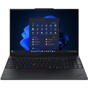 Lenovo ThinkPad E16 Gen 3 (2025) AI PC - 2nd Series / Intel Core Ultra 7-255H / 16inch WUXGA / 512GB SSD / 16GB RAM / Shared Intel Arc 140T Graphics / Windows 11 Pro / English & Arabic Keyboard / Black / Middle East Version - [21SR001EGR]