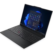 Lenovo ThinkPad E16 Gen 3 (2025) AI PC - 2nd Series / Intel Core Ultra 7-255H / 16inch WUXGA / 512GB SSD / 16GB RAM / Shared Intel Arc 140T Graphics / Windows 11 Pro / English & Arabic Keyboard / Black / Middle East Version - [21SR001EGR] + ANC Headphone