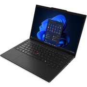 Lenovo ThinkPad T14 Gen 6 (2025) AI PC - 2nd Series / Intel Core Ultra 7-255U / 14inch WUXGA / 512GB SSD / 16GB RAM / Shared Intel Graphics / Windows 11 Pro / English & Arabic Keyboard / Black / Middle East Version - [21QC001CGR] + ANC Headphone
