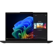 Lenovo ThinkPad T14 Gen 6 (2025) AI PC - 2nd Series / Intel Core Ultra 7-255U / 14inch WUXGA / 512GB SSD / 16GB RAM / Shared Intel Graphics / Windows 11 Pro / English & Arabic Keyboard / Black / Middle East Version - [21QC001CGR] + ANC Headphone