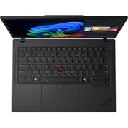 Lenovo ThinkPad T14 Gen 6 (2025) AI PC - 2nd Series / Intel Core Ultra 7-255U / 14inch WUXGA / 512GB SSD / 16GB RAM / Shared Intel Graphics / Windows 11 Pro / English & Arabic Keyboard / Black / Middle East Version - [21QC001CGR] + ANC Headphone